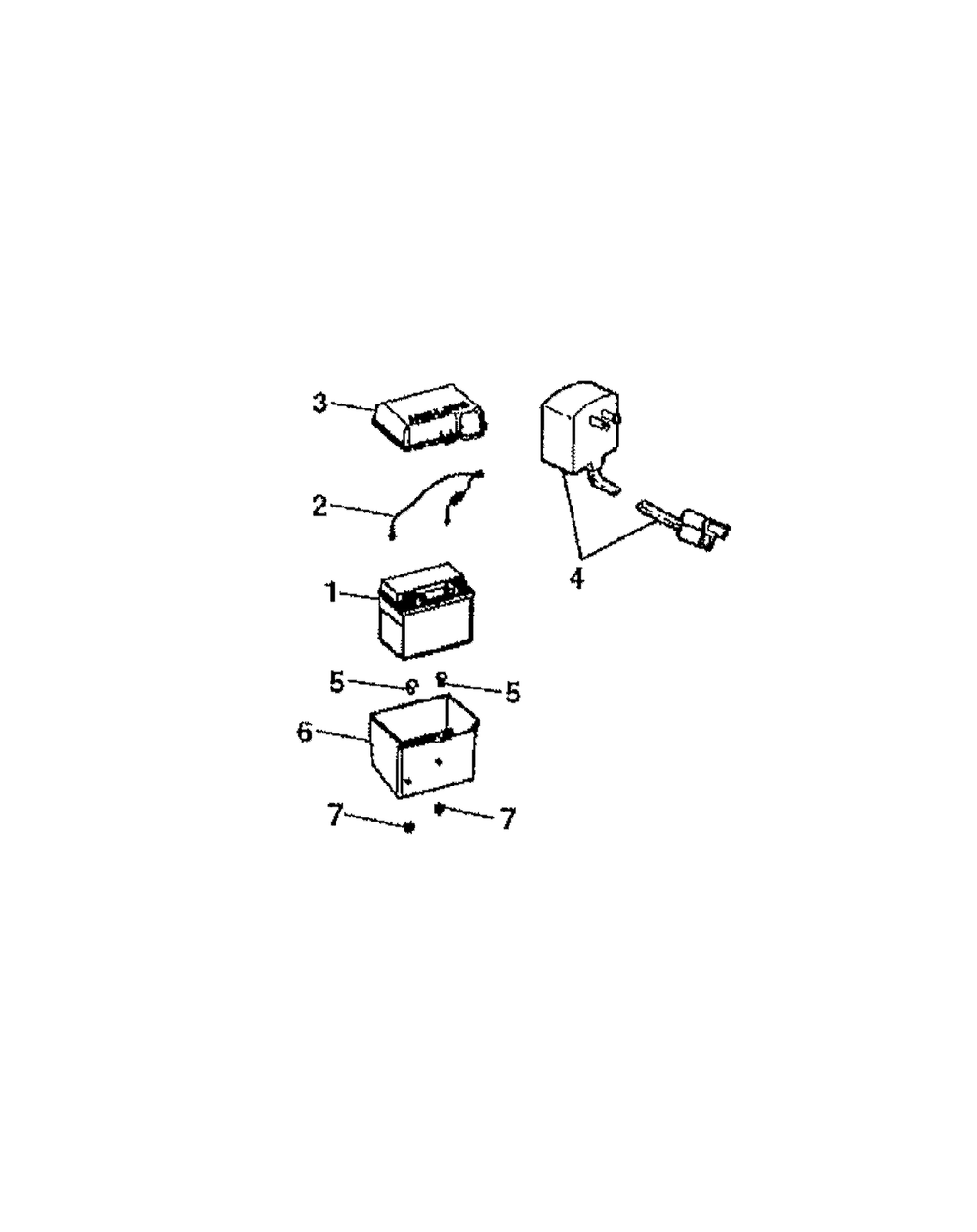 Electrical Group Diagram and Parts List for 7800237-JS35FC 2009 Briggs and Stratton Lawn Tractor Accessories